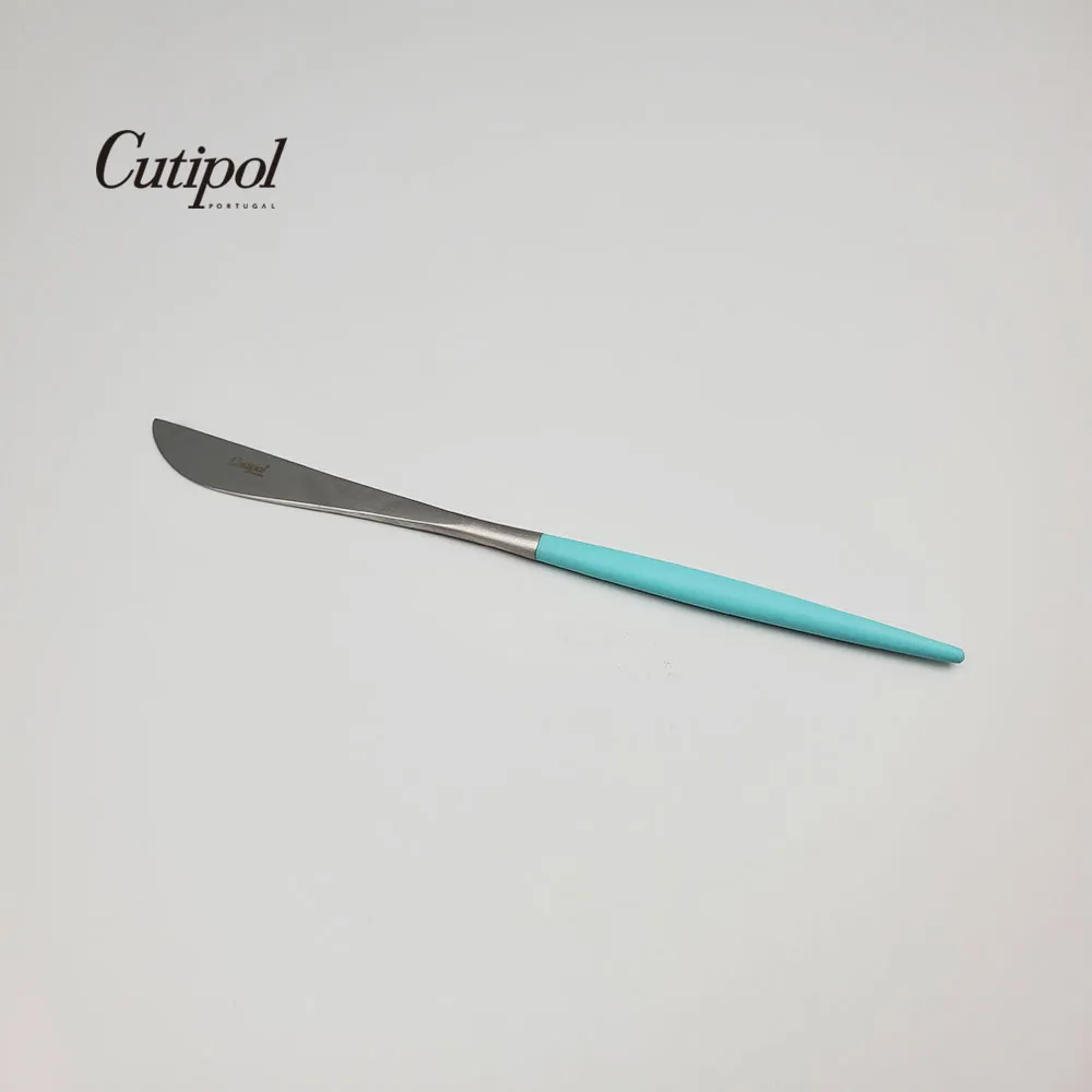 葡萄牙Cutipol GOA系列-蒂芬妮藍柄新三件餐具組-叉匙筷 歷史價格詳細信息