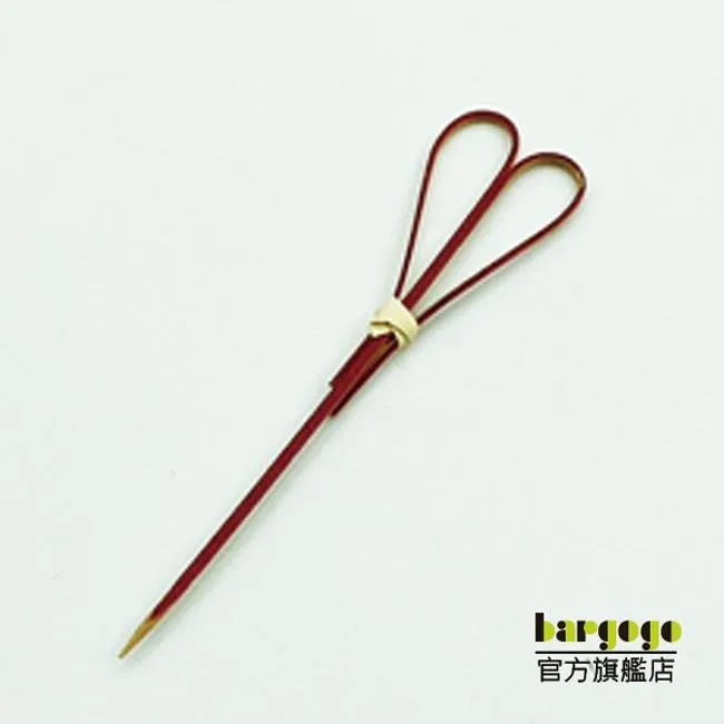 水果叉 調酒裝飾 竹叉 竹籤 叉子 竹串 點心叉 炸物叉 串烤叉 漢堡串 婚禮派對 黑杆红球珠 JM10-221 歷史價格詳細信息