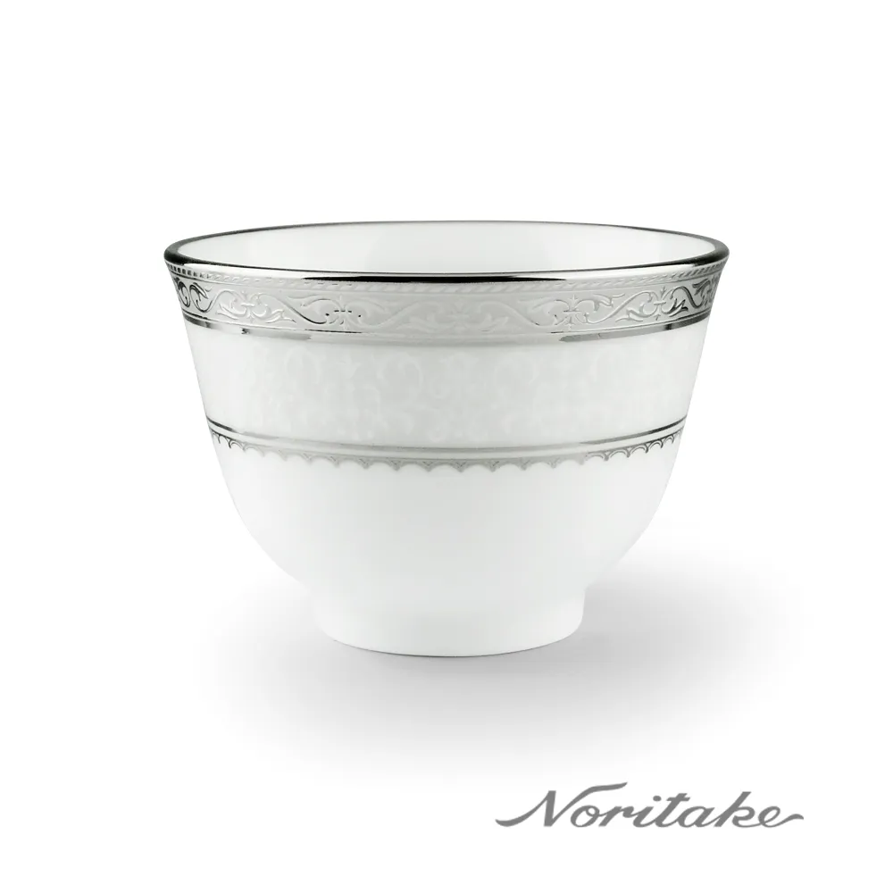 【NORITAKE】華麗年代骨瓷金邊飯碗11.5CM(奢華餐碗買一送一) 歷史價格詳細信息
