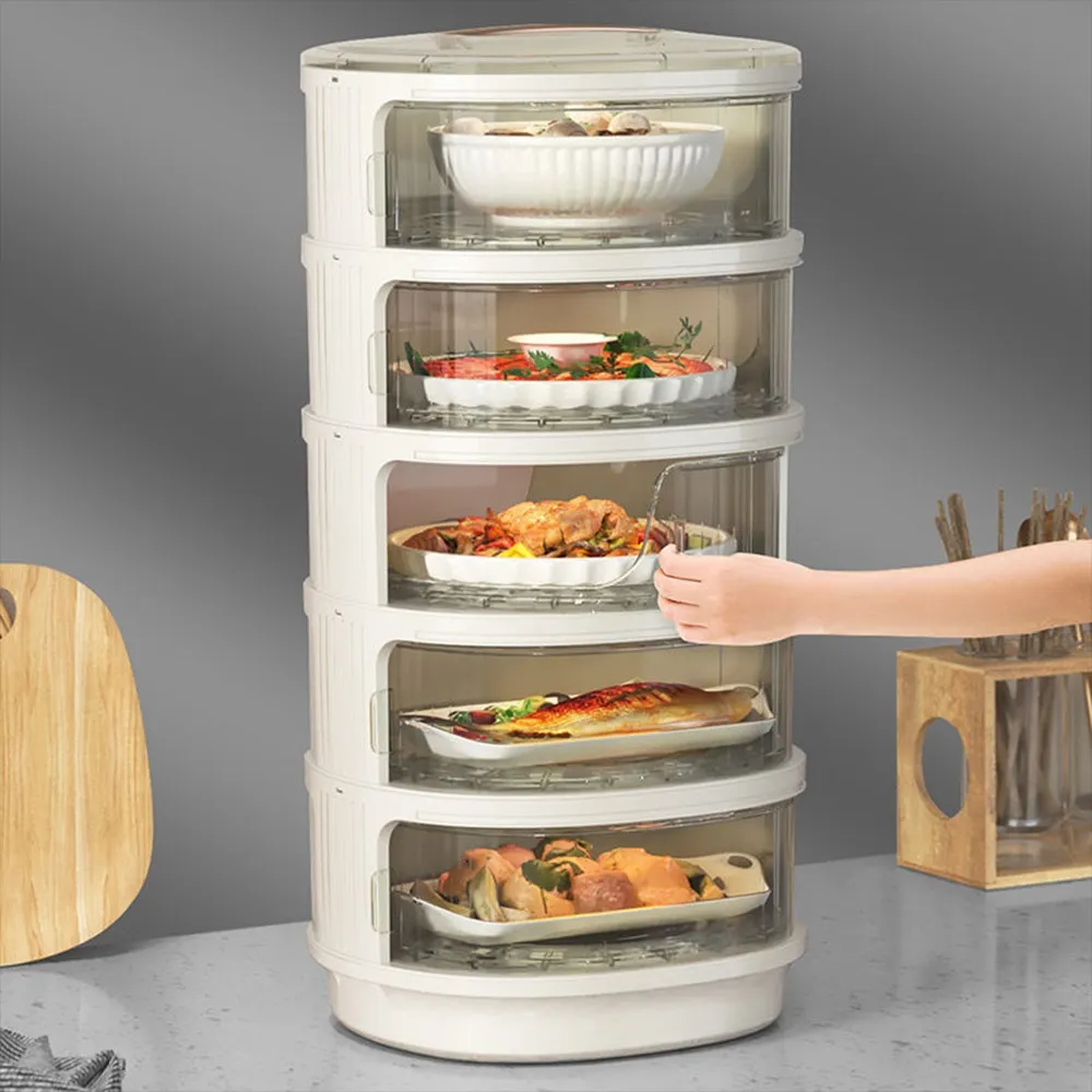 保溫菜罩家用飯菜桌罩2023冬季新款可折疊食物罩防塵神器蓋菜罩子【zero潮流屋】 歷史價格詳細信息