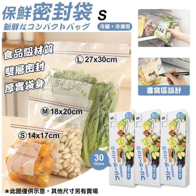 【COMET】食品級雙夾保鮮密封袋S+M+L組(BS-5885) 歷史價格詳細信息