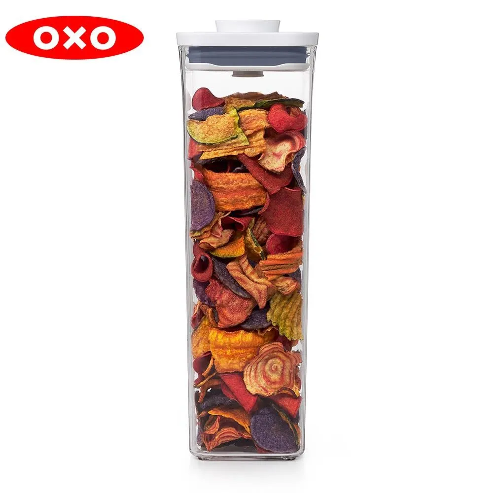 【OXO】POP按壓保鮮盒-正方2.1L(一指開關／食材收納／省力／安全／方便／好用) 歷史價格詳細信息
