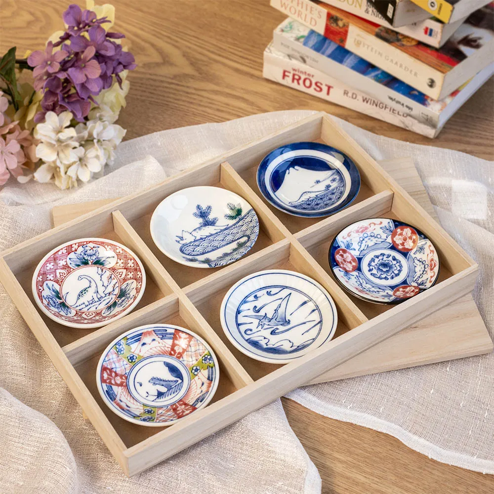 有種創意 - 日本美濃燒 - 小紋小碟 - 禮盒組(5件式) - 9cm 歷史價格詳細信息