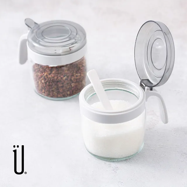 UdiLife 生活大師 美廚 三用旋轉玻璃調味罐 100ml 調味瓶 玻璃罐 料理罐 胡椒罐 芝麻罐 香料罐 歷史價格詳細信息