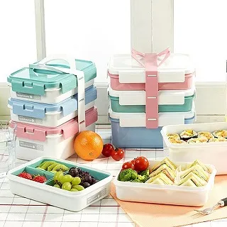 韓國KOMAX Ice Glass冰鑽長型玻璃保鮮盒385ml-2入組 歷史價格詳細信息