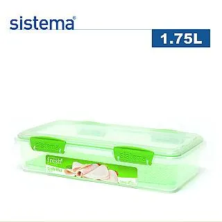 SISTEMA紐西蘭進口fresh系列長方形保鮮盒 附瀝水盤(1.75L) 歷史價格詳細信息