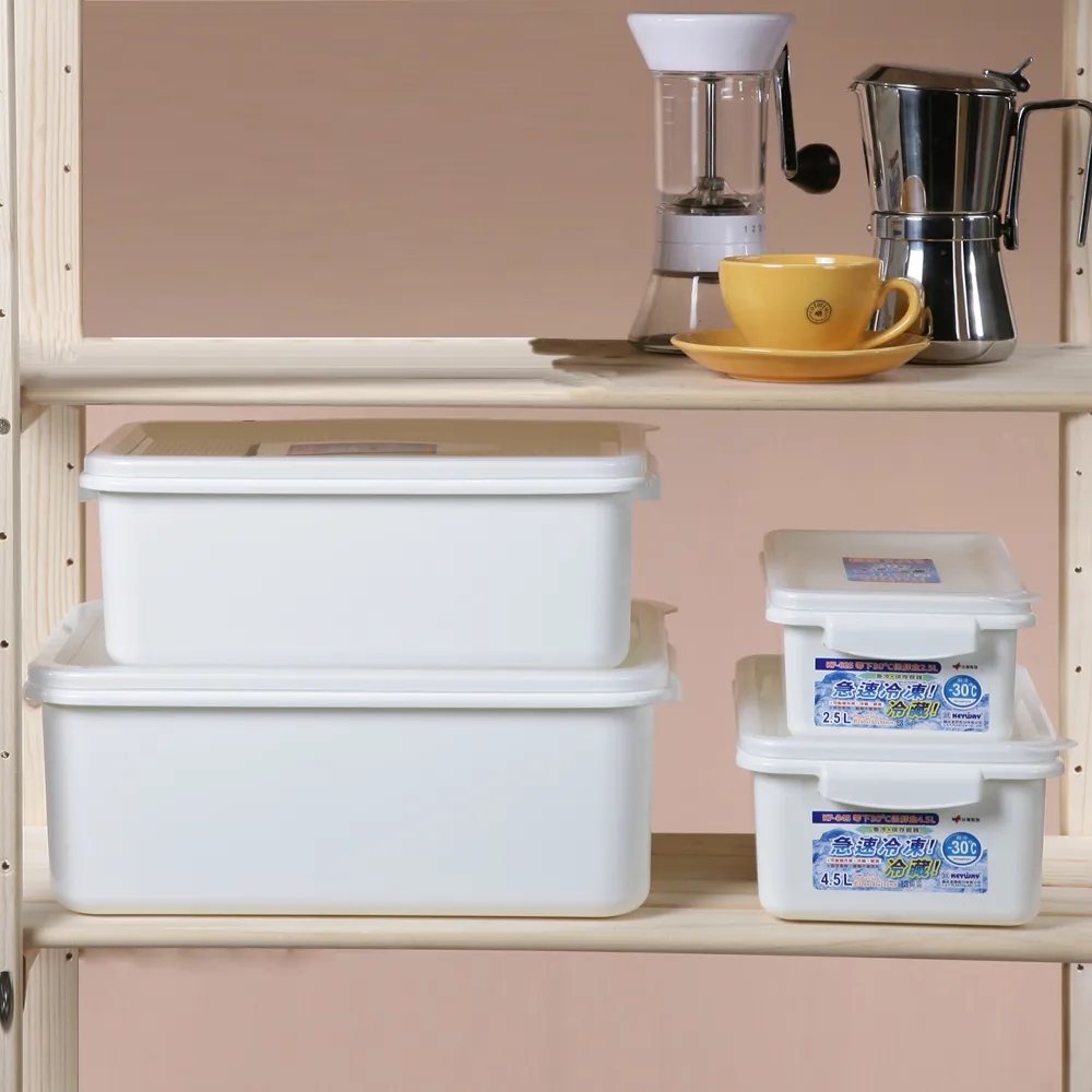 《真心良品》雷納急鮮耐冷保鮮盒(7.5L+2.5L) 6入組 歷史價格詳細信息