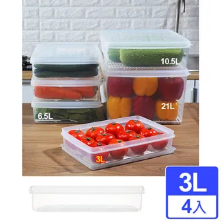 [愛收納x聯太工坊]Famous長型2號保鮮盒9L 二入組(附瀝水盤) 歷史價格詳細信息