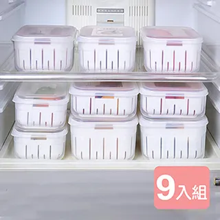 《真心良品》沃爾7號濾水保鮮盒(長型3.6L)-3入組 歷史價格詳細信息