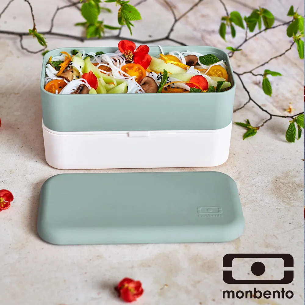 【MONBENTO】原創雙層便當盒- 玫瑰豆沙色 歷史價格詳細信息