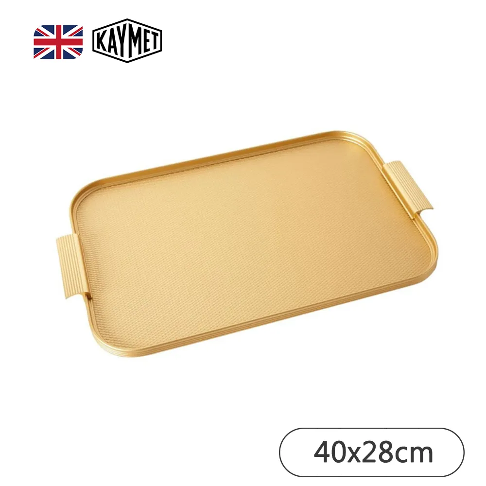 【Kaymet】長方托盤/金/47x32cm(英國女王加冕御用品) 歷史價格詳細信息