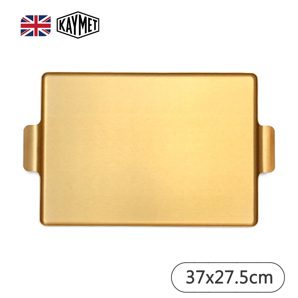 【Kaymet】長方托盤/金/47x32cm(英國女王加冕御用品) 歷史價格詳細信息