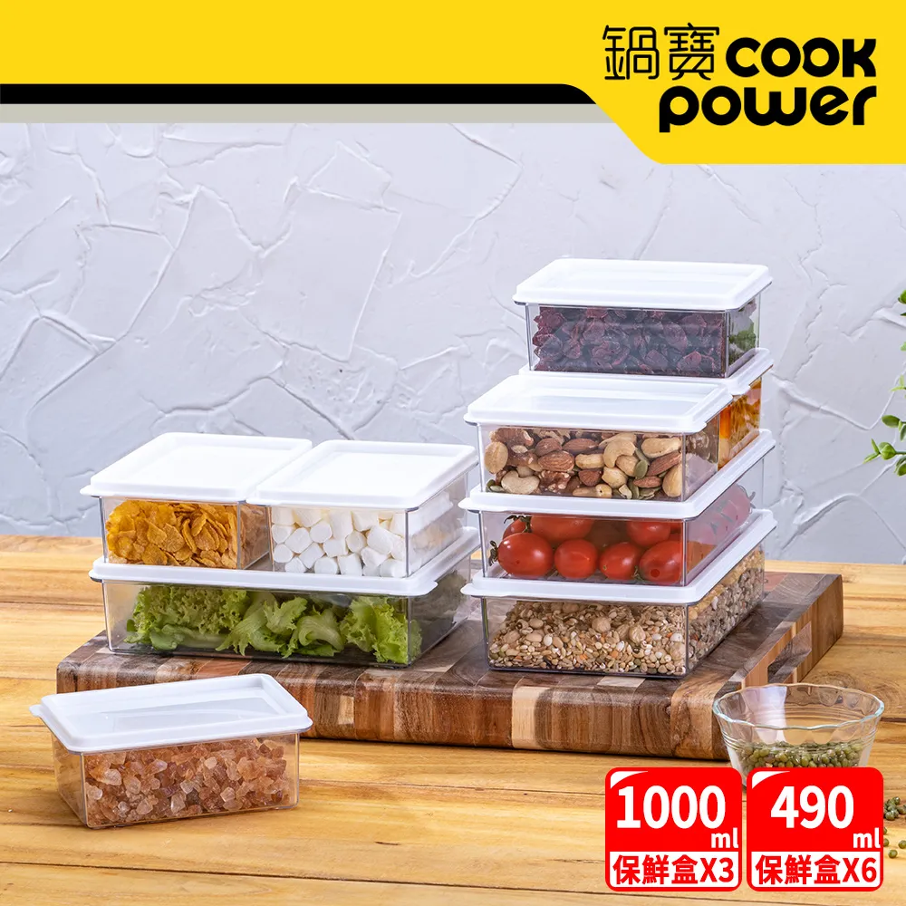 【CookPower 鍋寶】Nordic系統收納保鮮盒3入組 RX-1453Z 歷史價格詳細信息