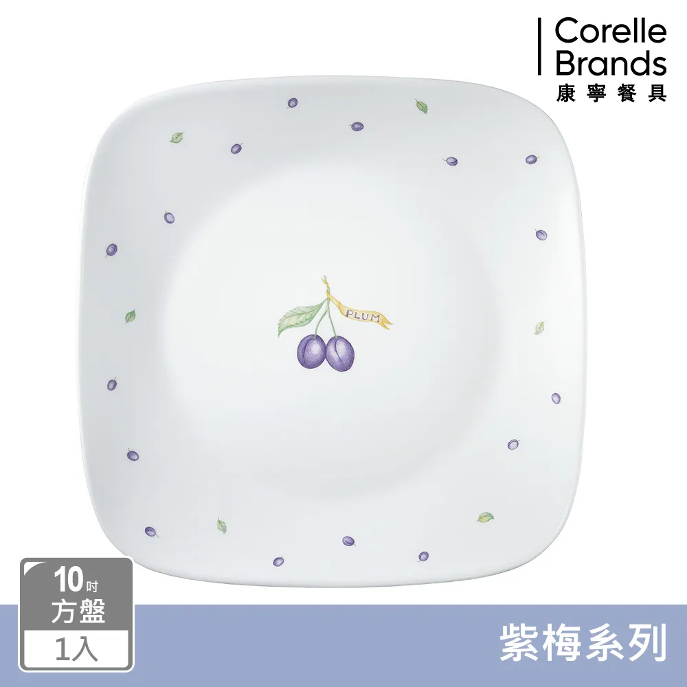 【美國康寧 CORELLE】紫梅紫梅3件式餐盤組(10吋盤X2+10微波蓋) 歷史價格詳細信息