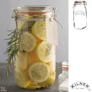 【KILNER】多功能扣式密封貯存罐2入組(1.0L) 歷史價格詳細信息
