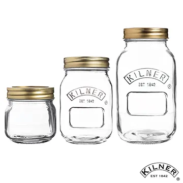 【KILNER】經典款貯存罐/果醬罐1.0L(二入組) 歷史價格詳細信息