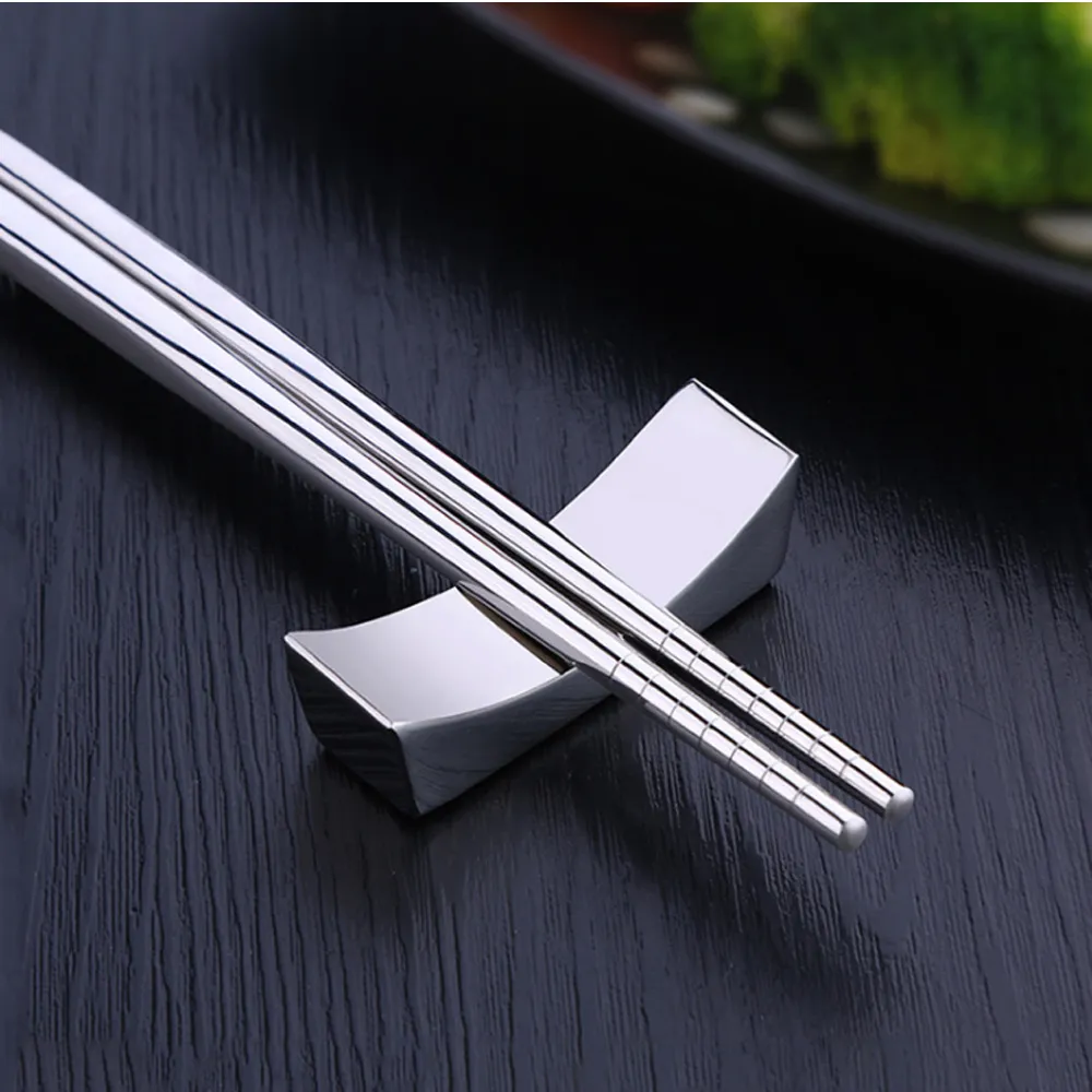 PUSH!餐具304不銹鋼筷子架筷子托筷枕(3入組)E130 歷史價格詳細信息