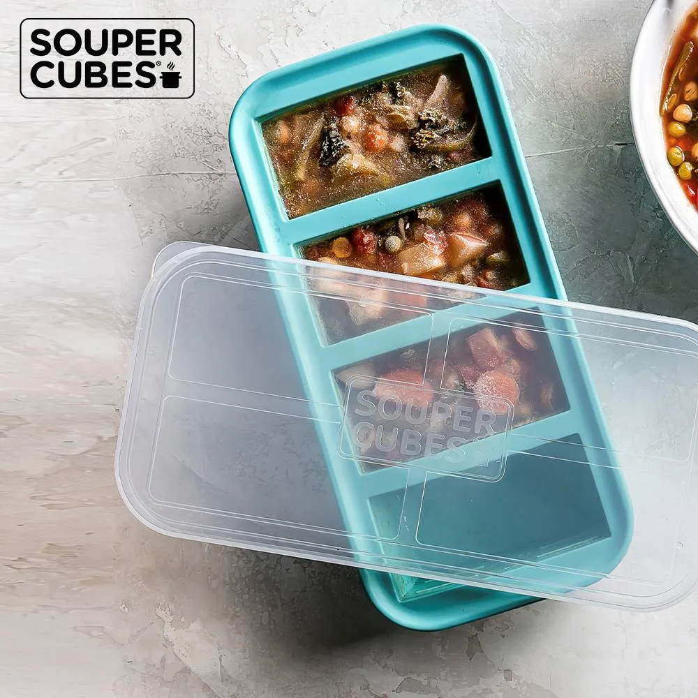 【Souper Cubes】多功能食品級矽膠保鮮盒-5件組(2+4+6+10+10) 歷史價格詳細信息