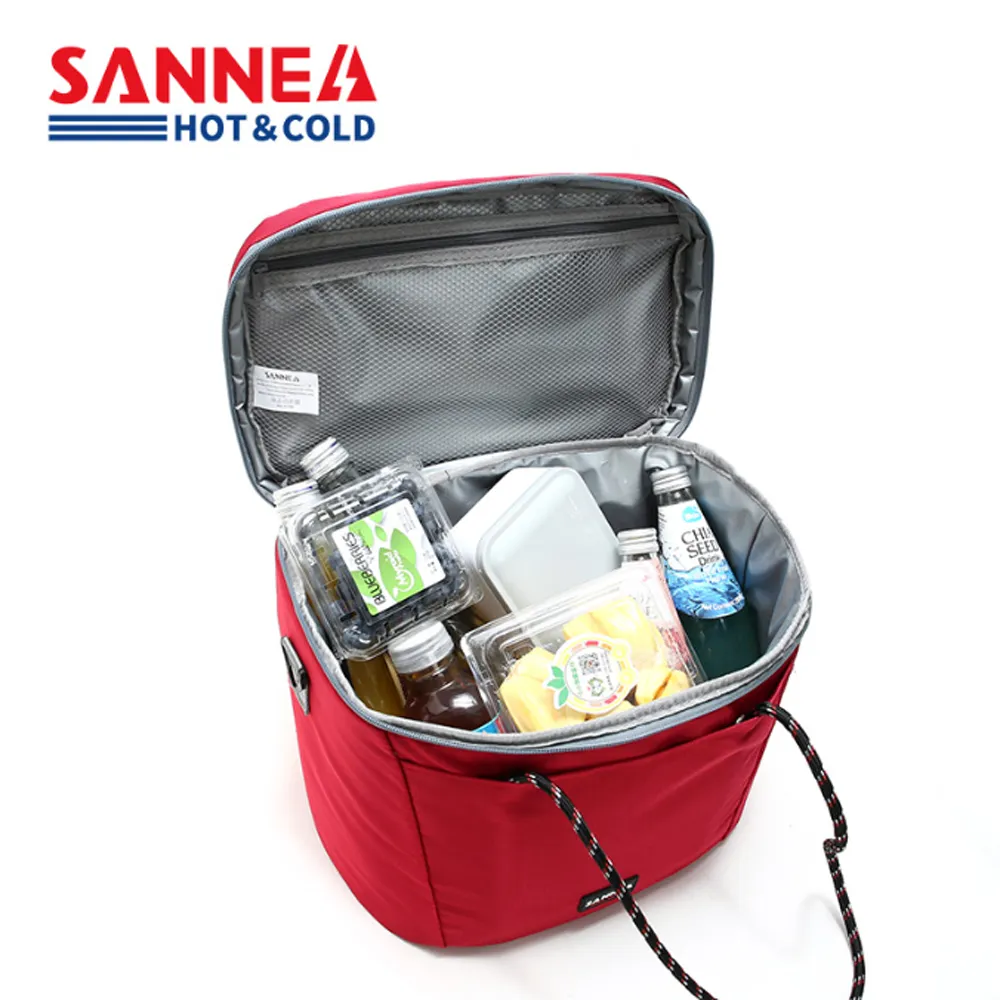 sanne新款大容量保溫包 戶外野餐手提便當包保溫保冷冰包製冰格~特價 歷史價格詳細信息