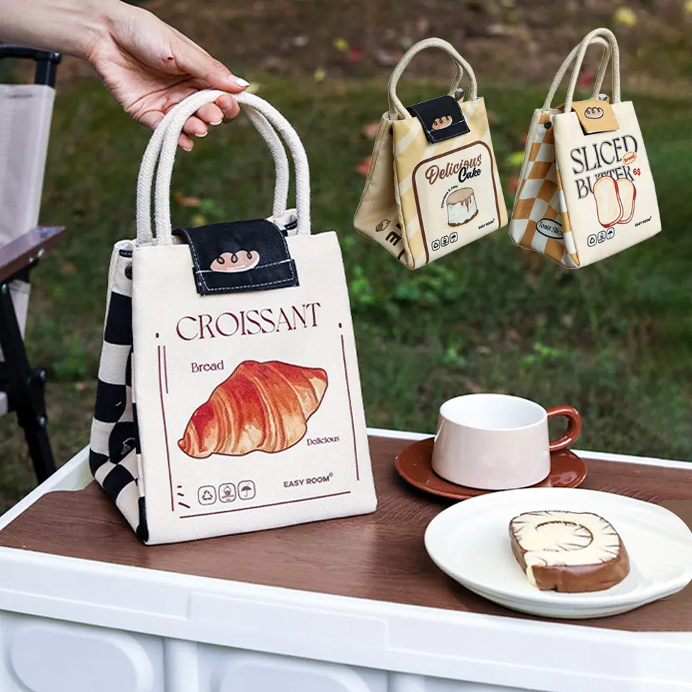 Mass 保溫手提便當袋 大容量便攜便當包(保冷防水設計/時尚可愛花朵愛心款) 歷史價格詳細信息