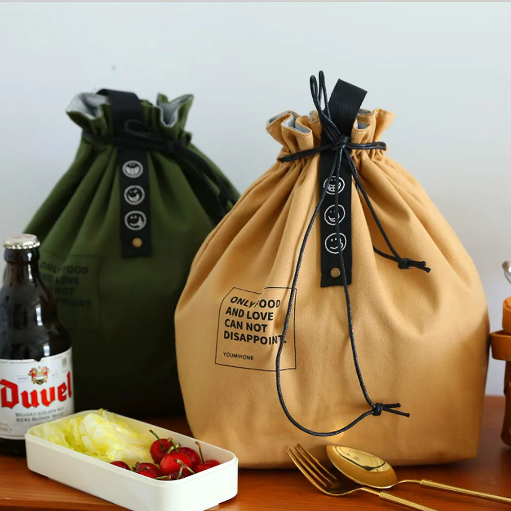 E.City_日式工藝質感束口便當購物收納袋 歷史價格詳細信息