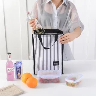 【加厚防水保溫袋 長款】手提保溫袋 野餐包 便當袋 手提袋 防水袋 環保提袋 保冷袋【AB588】 歷史價格詳細信息