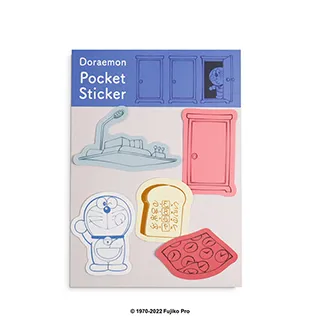 murmur 防水霧面貼紙 5入│哆啦A夢（好朋友） 歷史價格詳細信息