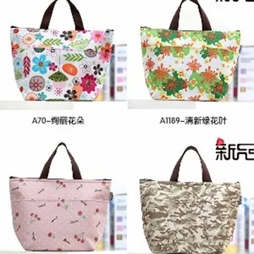 保溫飯盒袋戶外便當包帶飯手提袋子大容量保鮮冰袋加厚鋁箔野餐包 歷史價格詳細信息