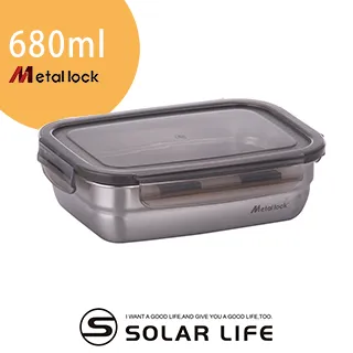 【韓國Metal lock】方形不鏽鋼保鮮盒2入組(320ml+520ml)《泡泡生活》密封盒 韓國製 歷史價格詳細信息