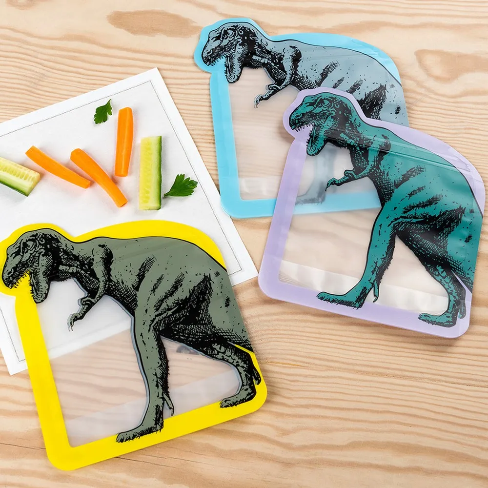【Rex London】密封食物袋3入 熱帶動物  / 環保密封袋 保鮮收納袋 春節禮品 年末送禮 歷史價格詳細信息
