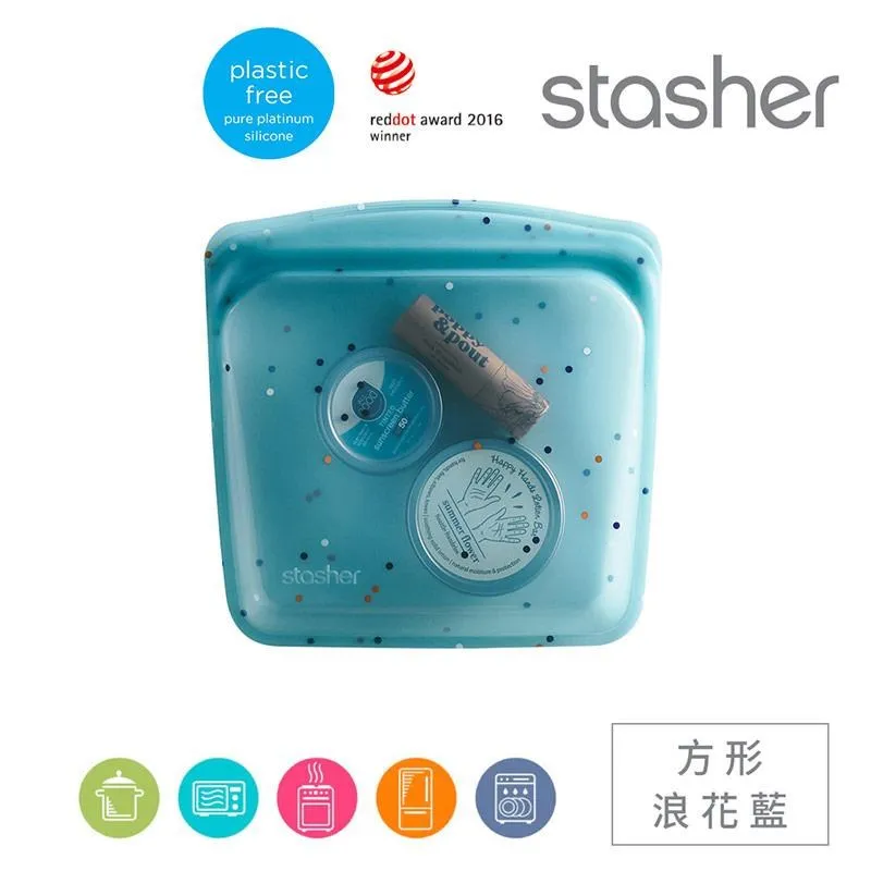 美國 Stasher 方形矽膠密封袋-藍寶石 歷史價格詳細信息