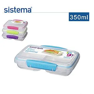 sistema 紐西蘭進口Togo分隔方形保鮮盒-835ml 顏色隨機 歷史價格詳細信息