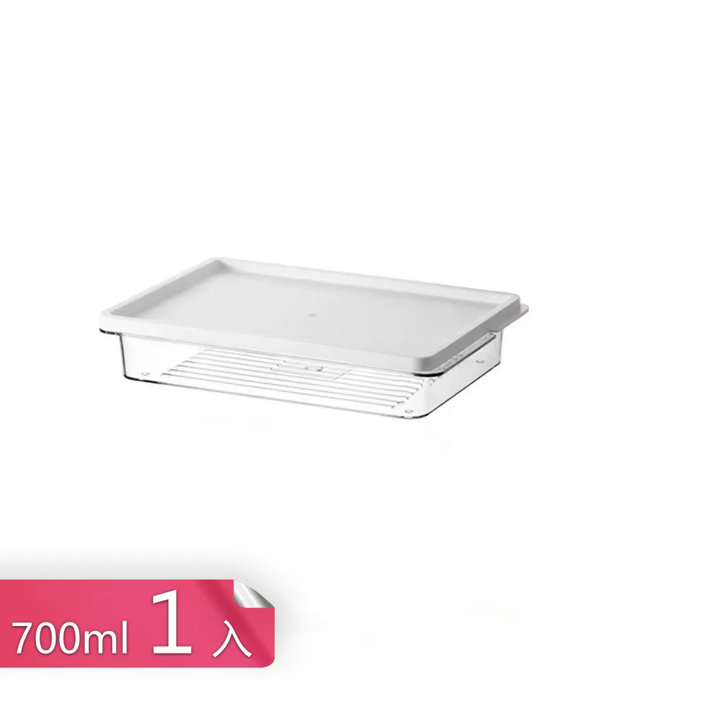 日式冰箱收納盒 透明保鮮盒 廚房儲物密封罐 食物整理收納盒│大號 歷史價格詳細信息