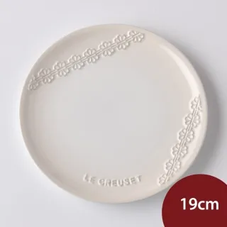 LE CREUSET-蕾絲花恬系列瓷器圓盤19cm (柔粉紫/湖水綠/貝殼粉) 歷史價格詳細信息