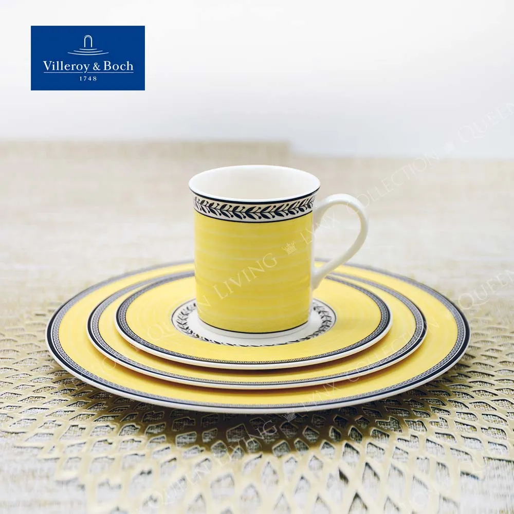 德國Villeroy&Boch-奧頓系列-22cm圓盤-Fleur黃邊花環 歷史價格詳細信息