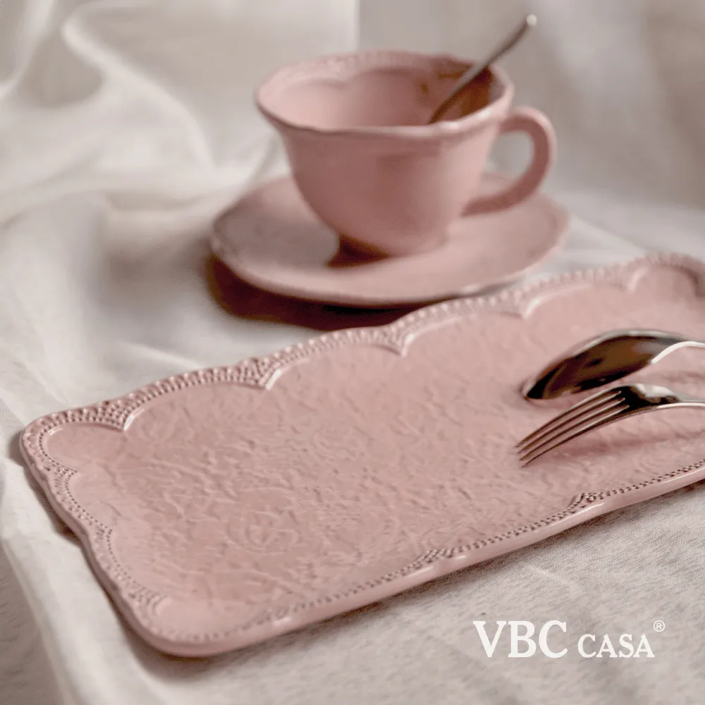 義大利VBC casa-手工浮雕蕾絲系列-馬克杯盤點心2件組(三色挑選) 歷史價格詳細信息