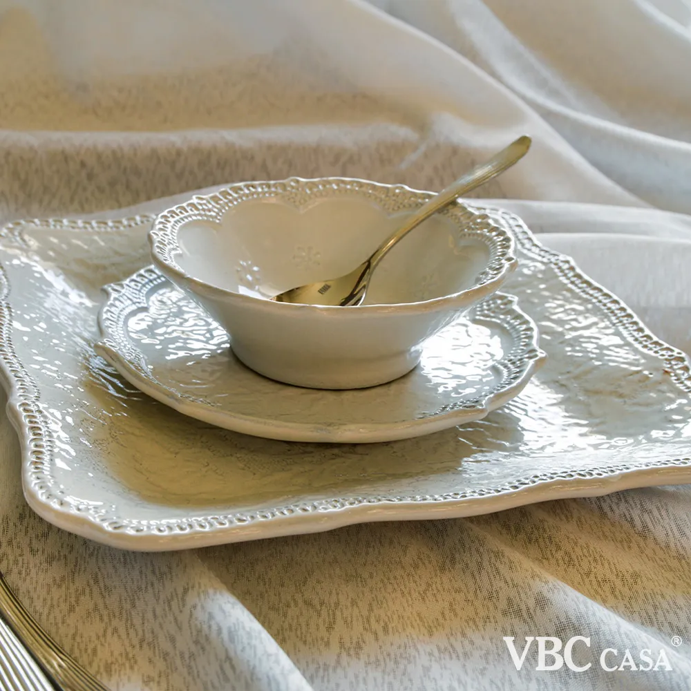 義大利VBC casa-白色條紋系列-碗盤3件組(沙拉盤+有角碗+飯碗) 歷史價格詳細信息
