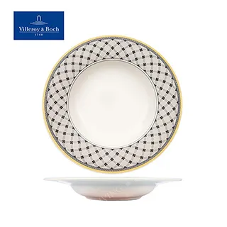 德國Villeroy&Boch-奧頓系列-22cm圓盤-Fleur黃邊花環 歷史價格詳細信息