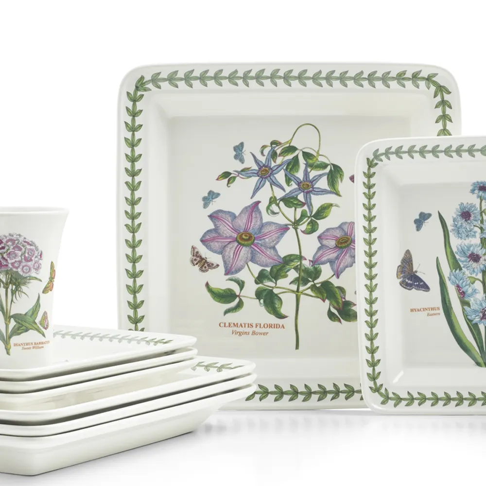 英國Portmeirion-Botanic Garden 經典植物園系列-25cm正方形烤盤 歷史價格詳細信息