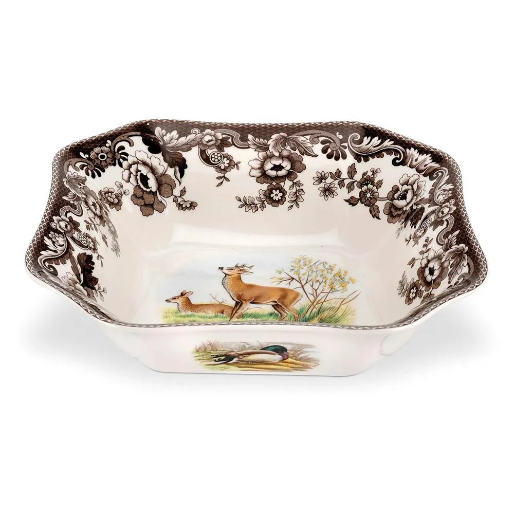 Spode England Porcelain Pyramid Four Sided Merry Christmas Tree Ornament 歷史價格詳細信息