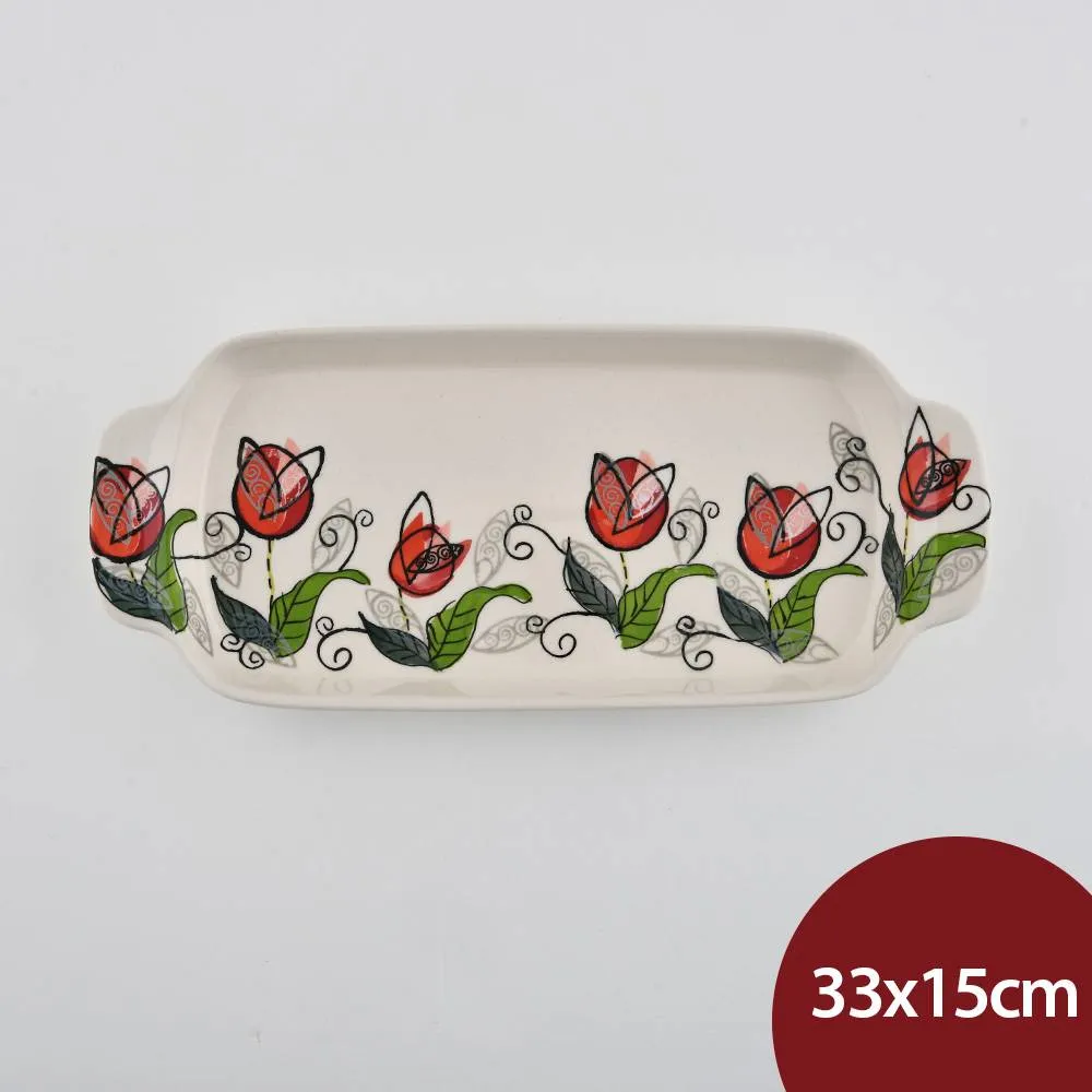 托盤陶納瓷托盤茶盤歐式古美式茶具托盤復家級用長方形高感擺盤收盤 現貨 歷史價格詳細信息