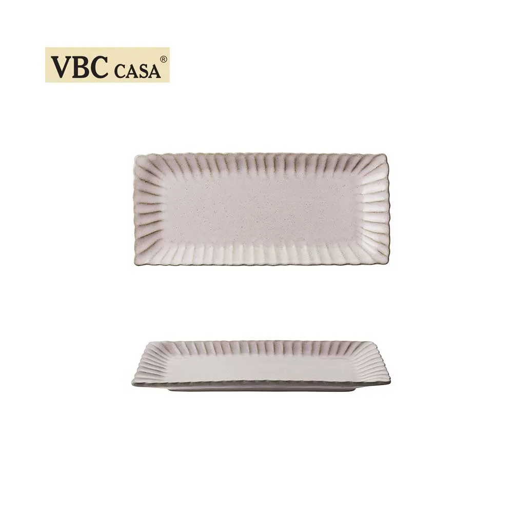 義大利VBC casa-FONDACO系列-26cm小長方盤-復古灰藍 歷史價格詳細信息