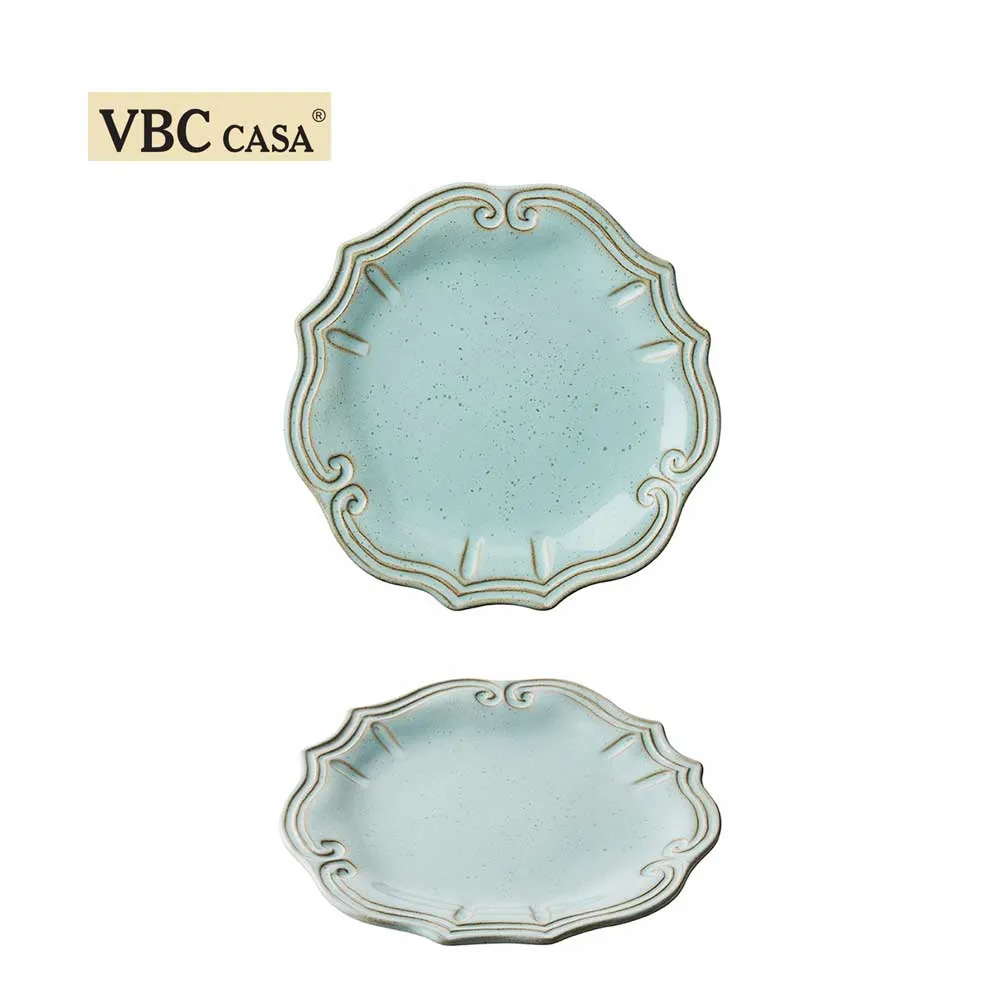 義大利VBC casa-FONDACO系列-26cm小長方盤-復古灰藍 歷史價格詳細信息