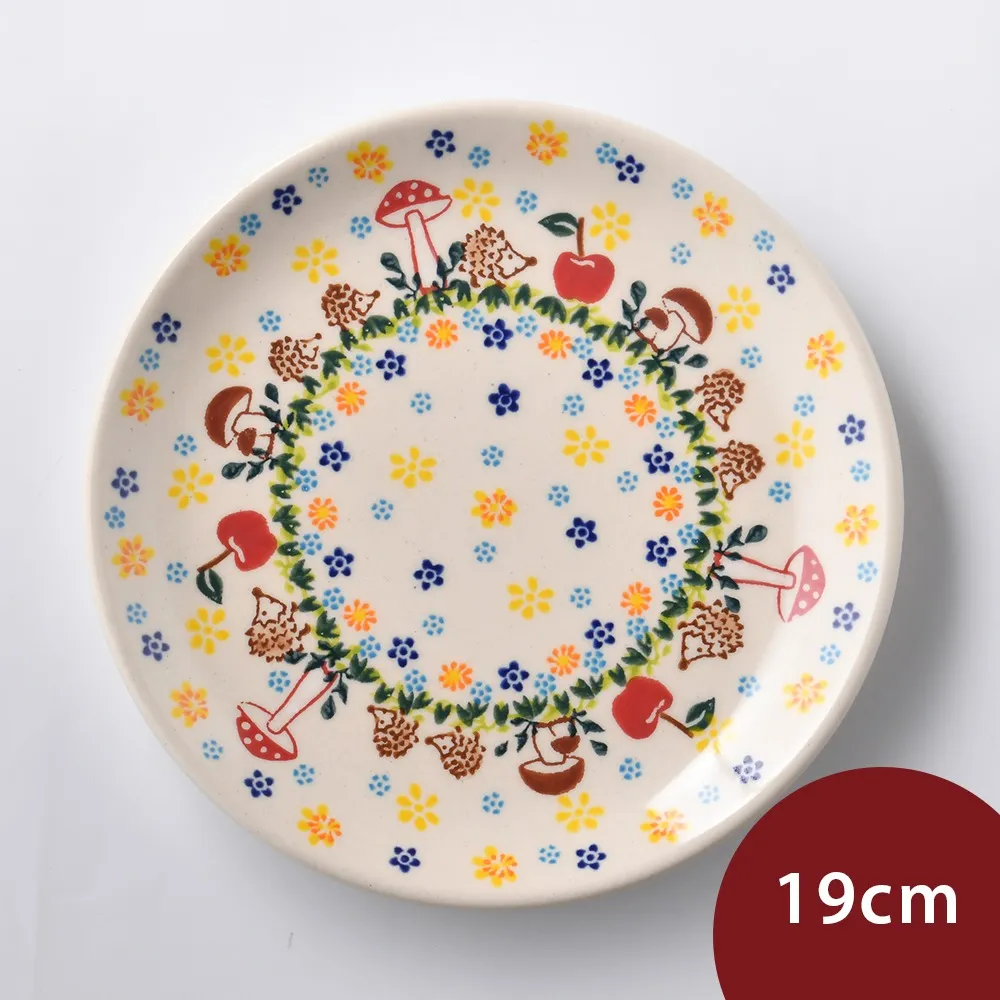 波蘭陶 春雨新露系列 花型盤(小) 20cm 波蘭手工製 歷史價格詳細信息