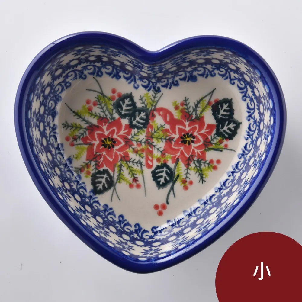 波蘭陶 耶誕雪花系列 圓形深餐盤 22cm 波蘭手工製 歷史價格詳細信息