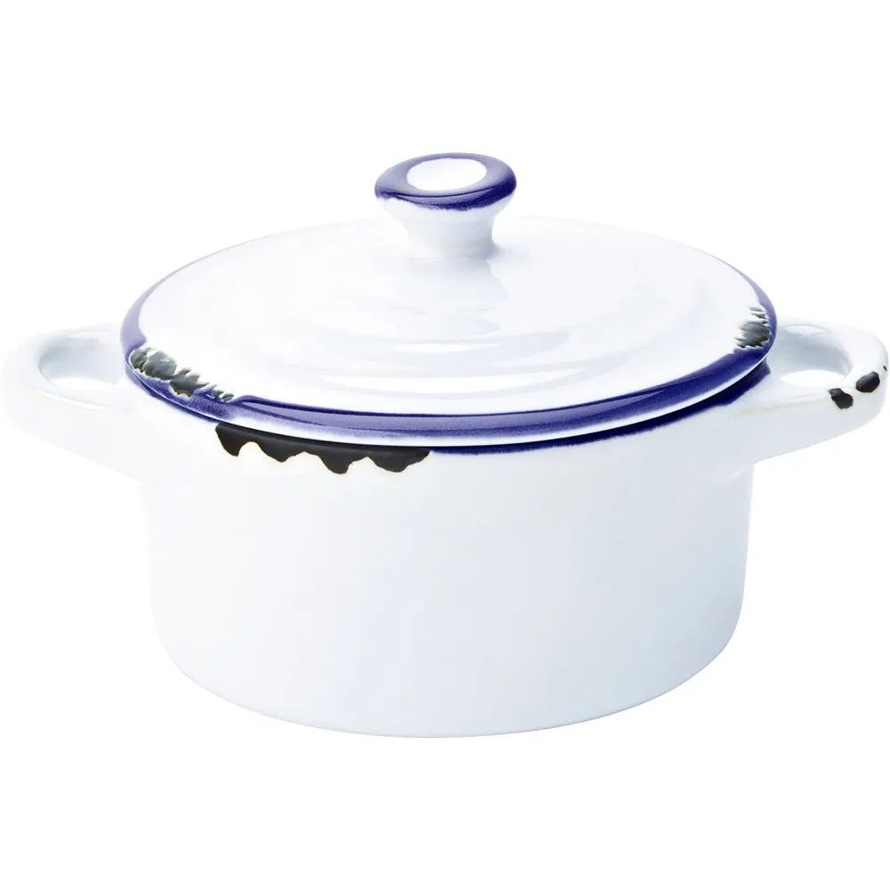 Utopia 附蓋雙耳石陶餐碗(紅10cm) 歷史價格詳細信息