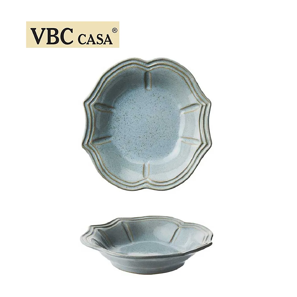 義大利VBC casa-FONDACO系列-26cm小長方盤-復古灰藍 歷史價格詳細信息