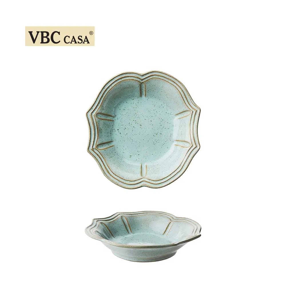 義大利VBC casa-FONDACO系列-26cm小長方盤-復古灰藍 歷史價格詳細信息