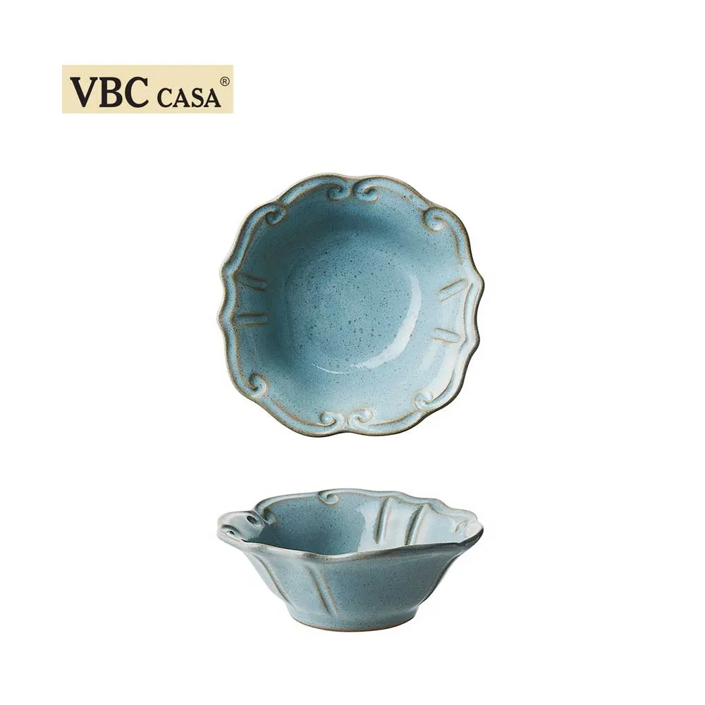 義大利VBC casa-FONDACO系列-26cm小長方盤-復古灰藍 歷史價格詳細信息
