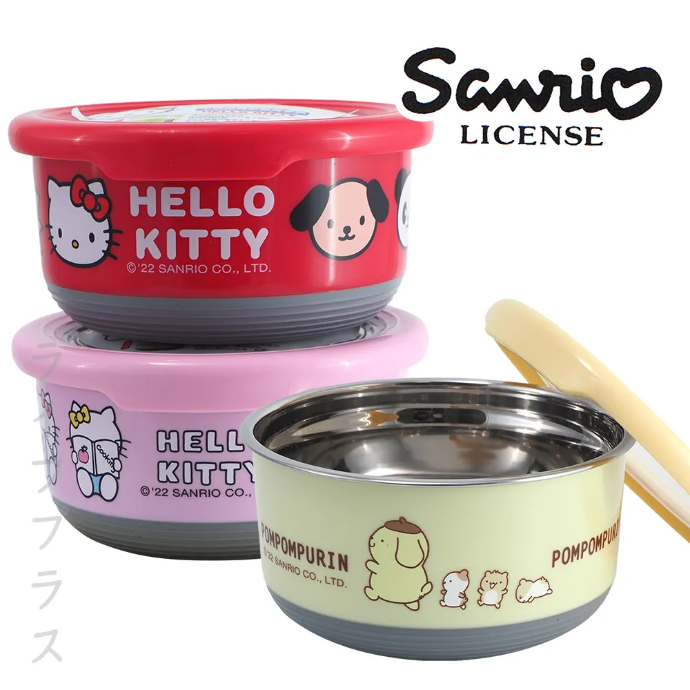 Hello Kitty304不鏽鋼圓形保鮮餐碗-大-紅色 歷史價格詳細信息